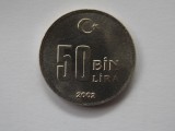 50 BIN LIRA 2002 TURCIA-XF