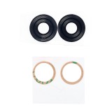 Geam Camera Motorola Moto E22 Negru, Compatibil E22i, Sticla Protectie Obiectiv, Replacement Bulk