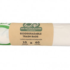 Saci Menajeri Biodegradabili 60 litri 10 bucati Dragon Superfoods