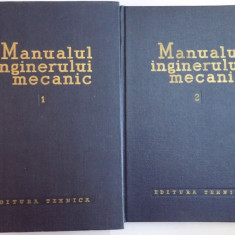 MANUALUL INGINERULUI MECANIC , VOL I-II , 1959