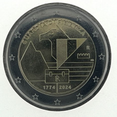 moneda 2 euro comemorativa ITALIA 2024_1: Guarda de Finante, UNC
