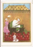 FA99 -Carte Postala- GERMANIA - Indische Miniatur, Haary old Emperor Reading the Koran - Berlin Museum, necirculata
