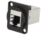 Adaptor FT Cat 6 Ecranat Metalic 8P8C 19x24mm