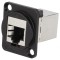 Adaptor FT Cat 6 Ecranat Metalic 8P8C 19x24mm