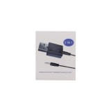 Adaptor Bluetooth 5.0 Transmitator Receptor 2in1 Audio Jack 3.5mm USB Generic KN320