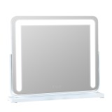 Oglinda, de Machiaj, Glamour, cu LED reglabil, cu temperatura culorii de 3000K, 4500K si 6000K, lumina rece, calda si neutra.