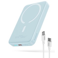 Powerbank wireless MagSafe 10000mAh Baseus, P10059001313-00 foto