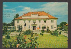 CPIB 24431 CARTE POSTALA - COVASNA, CASA DE CULTURA, CIRCULATA, 1975, STAMPILE, TIMBRE