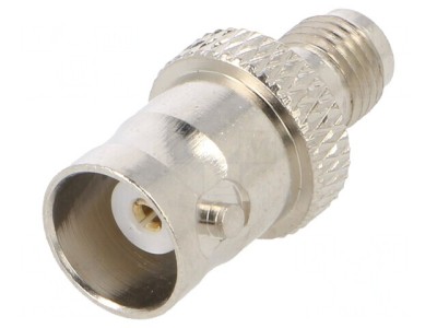Adaptor BNC Femelă la SMA Femelă foto