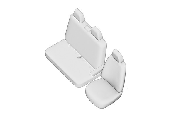 SET HUSE SCAUN RENAULT MASTER (2+1) 2020-