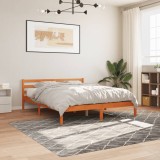 VidaXL Cadru pat fără saltea, maro ceruit, 160x200 cm, lemn masiv pin