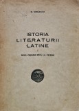 Cumpara ieftin Istoria literaturii latine I De la origini pana la Cicero - 1947 - H. Mihaescu (M100)