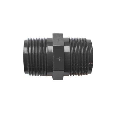 PVC AG x AG Doppelnippel 1&amp;Prime; foto