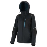 Jacheta Elastica Cu Gluga (dama) / Negru - Xl