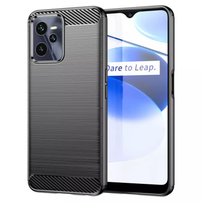 Husa silicon Realme C35 - Negru foto