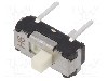 Intrerupator glisant, 2 pozitii, SPDT, ON-ON, Nidec Copal Electronics - CL-SB-12C-01