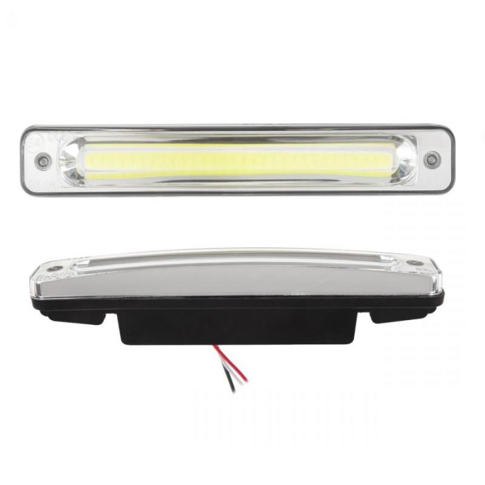 Set lumini auto de zi Kemo URZ3332, 2 x 3 W, 6000 K