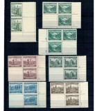 Boemia si Moravia 1940/1941 - Uzuale, motive locale, perechi cu margine cu steluța