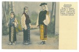 4304 - DOMNESTI, Muscel, Arges, Ethnic Family, Romania - old postcard - used