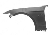 Aripa fata Ford Mustang, 01.2015-07.2018, Stanga, metal; cu gauri pt. ornament, Rapid