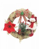 Coronita Craciun Eventissimi, 30 cm, Decorata