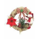 Coronita Craciun Eventissimi, 30 cm, Decorata