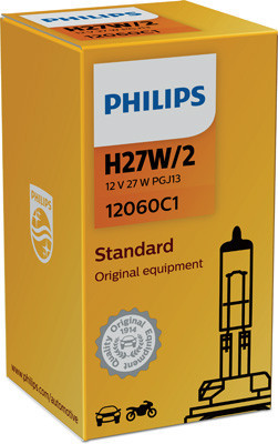 Bec Philips H27W/2 12V 27W PGJ13 12060C1 foto