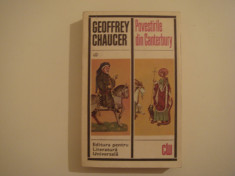 Povestirile din Canterbury-Geoffrey Chaucer Editura pentru Literatura Universala foto