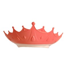 Viziera de protectie baie pentru copii, fippy, model coroana, dimensiune ajustabila, durabil, usor de curatat, impotriva samponului, pentru ochi si ur