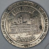 TOKEN 1 DOLLAR GAMING 1987 - HOLIDAY CASINO , LAS VEGAS - NEVADA