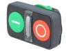 Comutator Dublu 22mm Roșu/Verde IP66