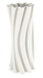 Vaza flori ceramica alba Haylee &Oslash;20x47h