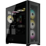 Carcasa iCUE 7000X RGB Tempered Glass Full-Tower ATX, black, Corsair