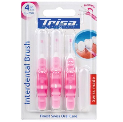 Set 3 Periute interdentare Trisa 667153 ISO 4 1,3mm - NOU foto
