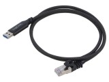Cablu USB 3.0 la RJ45 LOGILINK 10m negru Cat 6