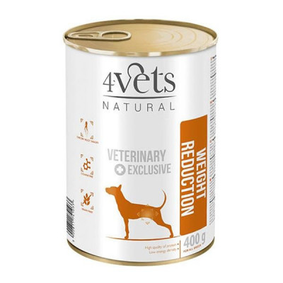 4Vets Natural Veterinary Exclusive WEIGHT REDUCTION 400 g foto