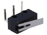 Micro&icirc;ntrerupător cu Manetă 1A 125VAC 0,5A 30VDC