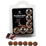 Secretplay Cosmetic-Set 6 Bile Brazilians Ciocolată