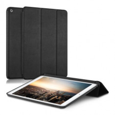 Husa pentru Apple iPad Air 2, Piele ecologica, Negru, 32191.01 foto