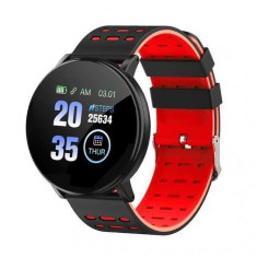 SmartWatch SMARTECH cu Notificari, Ritm Cardiac, Nivel oxigen din sange, Tensiune arteriala, Calorii, Distanta, Moduri sport S179 foto