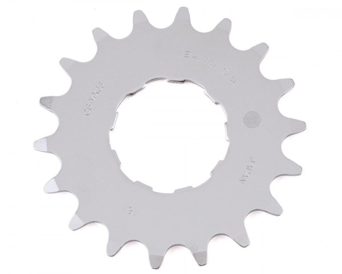 Pinion Shimano Dx Cs-Mx66, 18T, Cromat, Fara Distantier Si Piulita De Fixare, Am... Cod:ICSMX6618