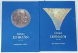 HENRI LEHMANN , 1814 - 1882 , CATALOGUE RAISONNE DE L 'OEUVRE par MARIE - MADELEINE AUBRUN , VOLUMELE I - II , 1984 , EXEMPLAR NUMEROTAT 27 DIN 300