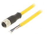 Cablu Conectare M12 5PIN Mufă Dreaptă 250VAC 4A PVC IP68