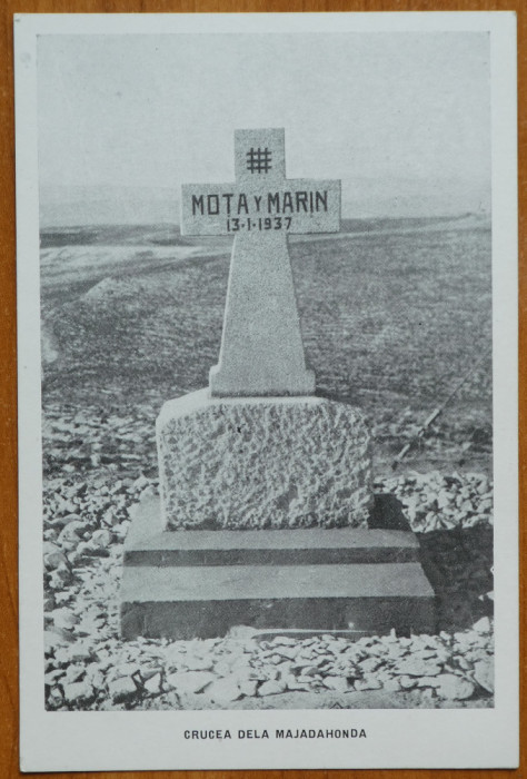 3 carti postale de propaganda legionara tiparite in Spania, dupa razboi