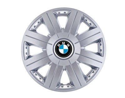 Set 4 capace roti Cosmos cromat R15, pentru gama auto BMW foto