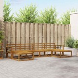 vidaXL Set de canapele de exterior 6 pcs natural Lemn Solid de Acacia 3367972