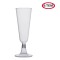 Set Pahare Transparent Reutilizabile din Plastic, Capacitate 150ml, 6 Bucăți