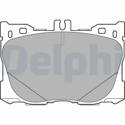 DELPHI LP3276 set placute frana,frana disc foto