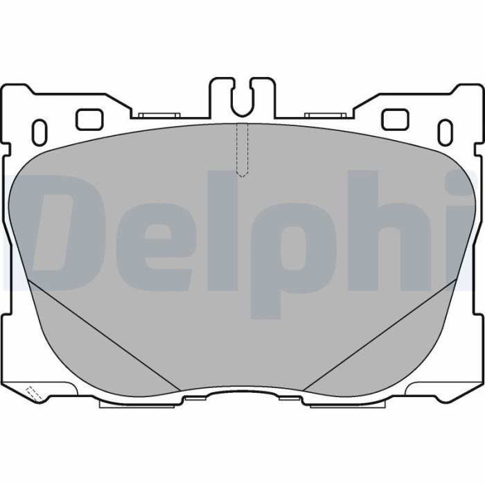 DELPHI LP3276 set placute frana,frana disc