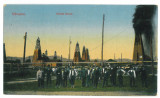 2920 - CAMPINA, Prahova, Oil Wells, Romania - old postcard - unused